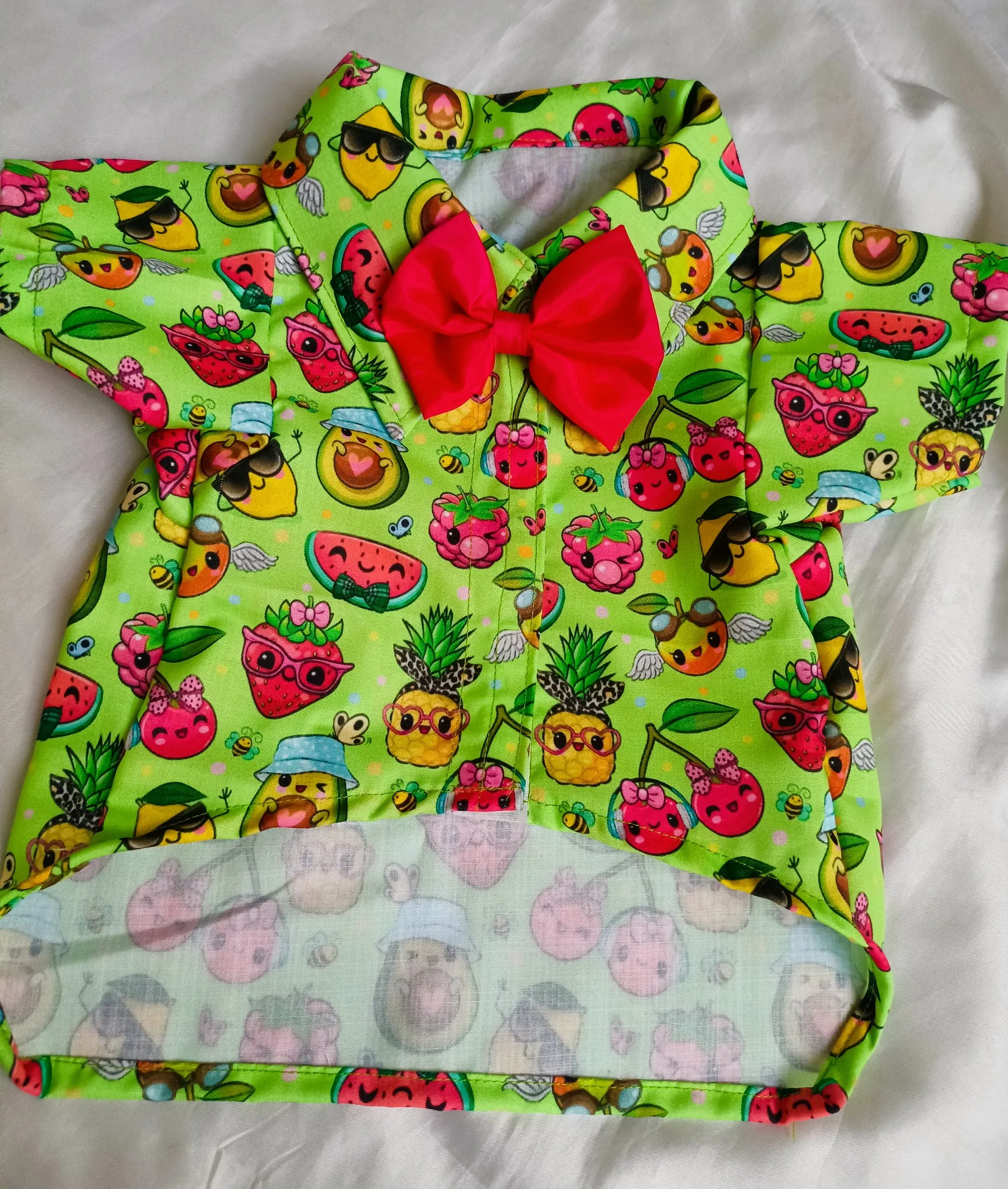 Fruit and smiley Shirt
