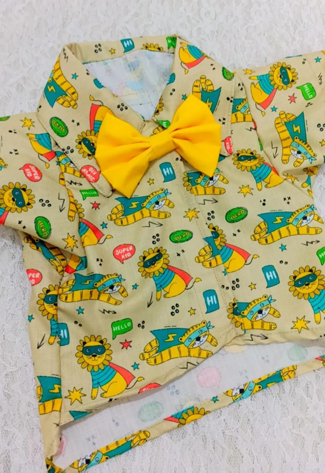 Super Hero Lion Shirt