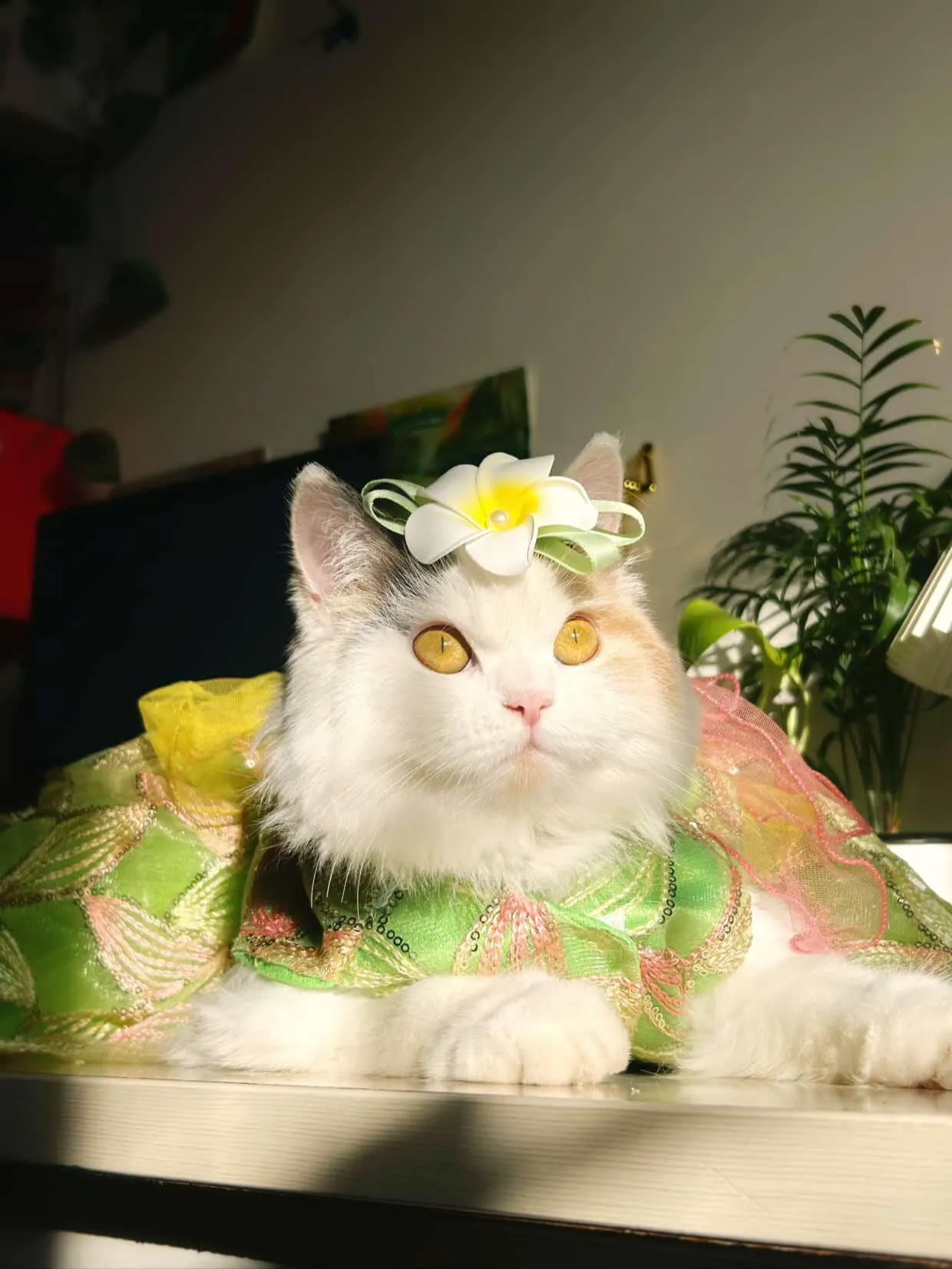 Green leaf Tinkerbell Dress