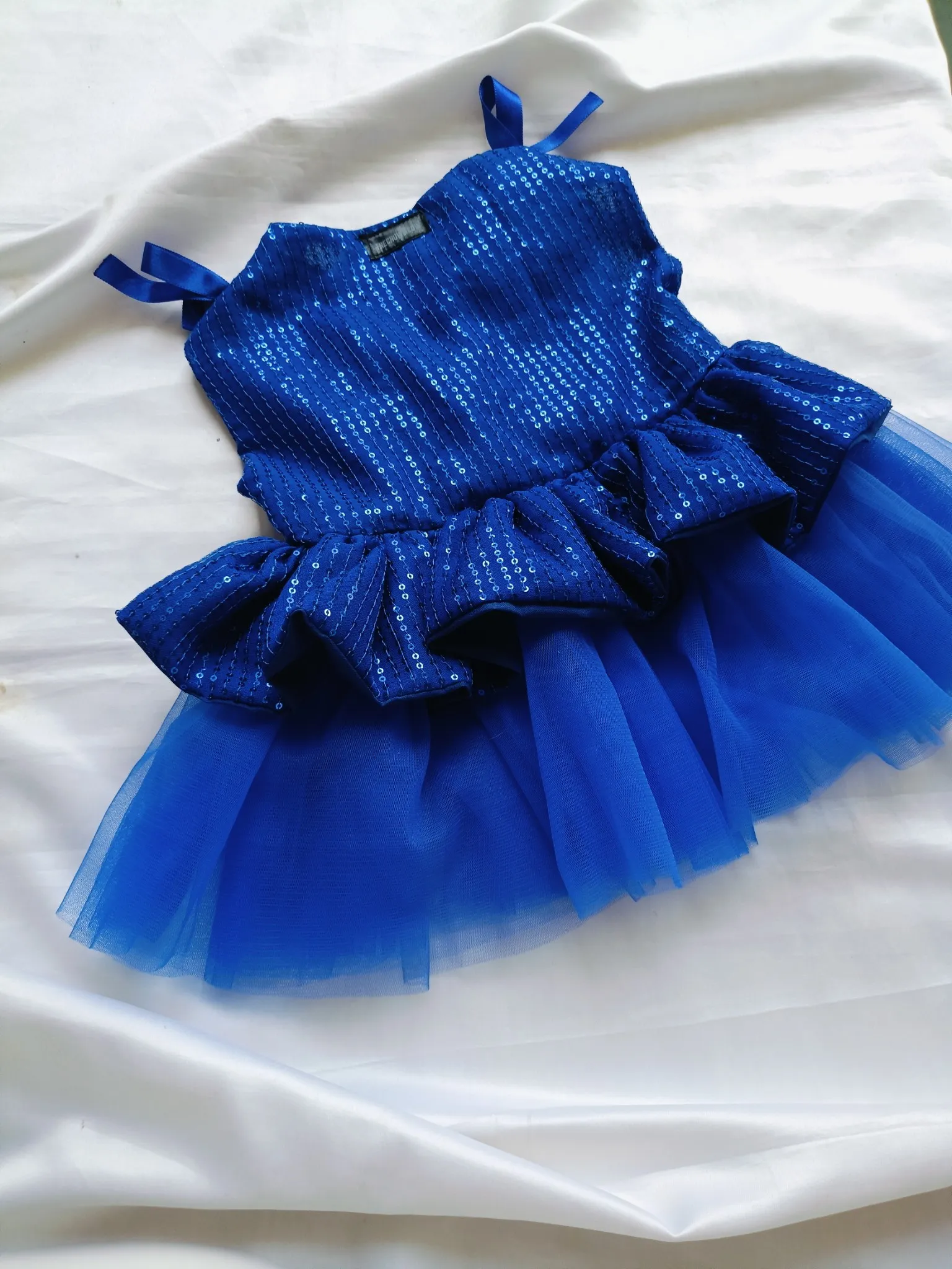 Royal Blue Sequin Dress