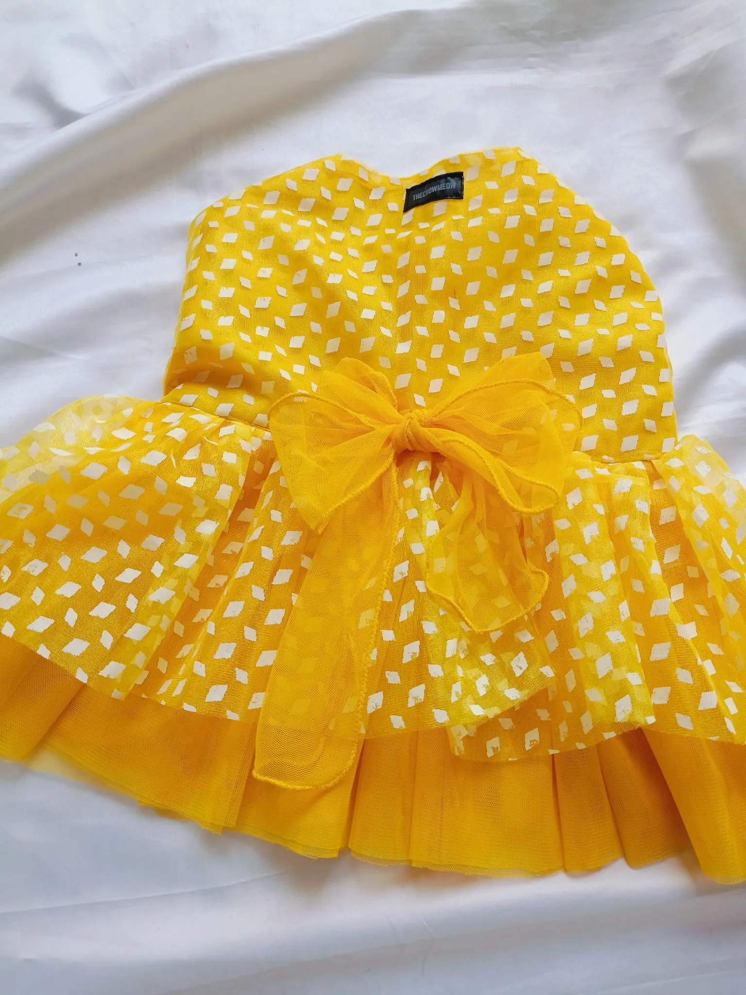 Yellow Mango Dolly Dress