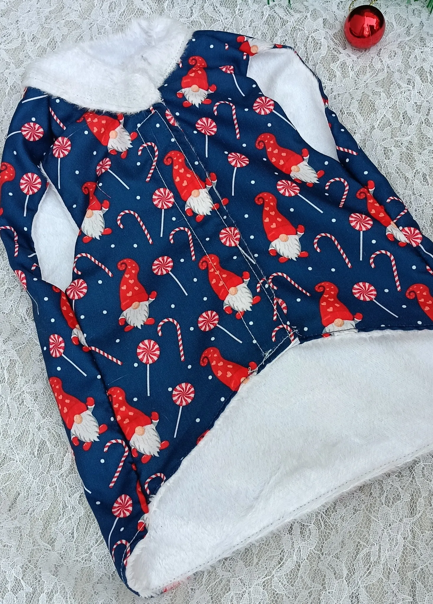 Christmas Gnomes and Candy Jacket