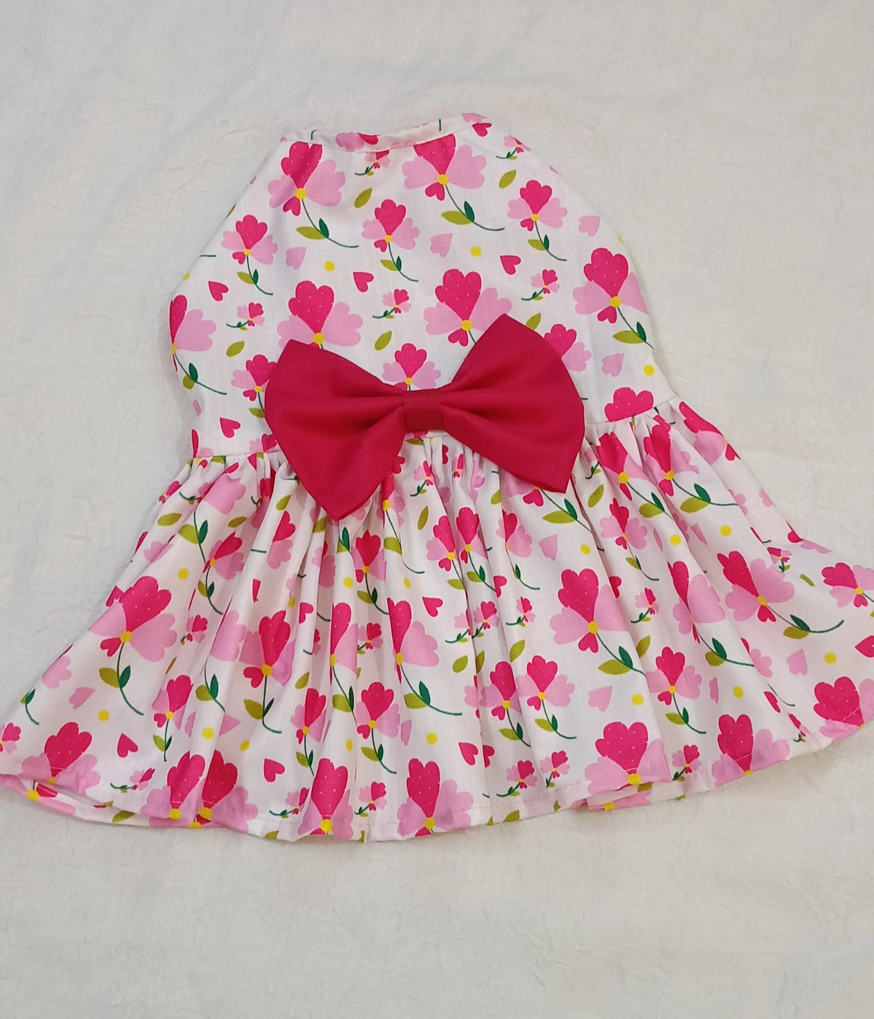 Spring Pink Petals Dress