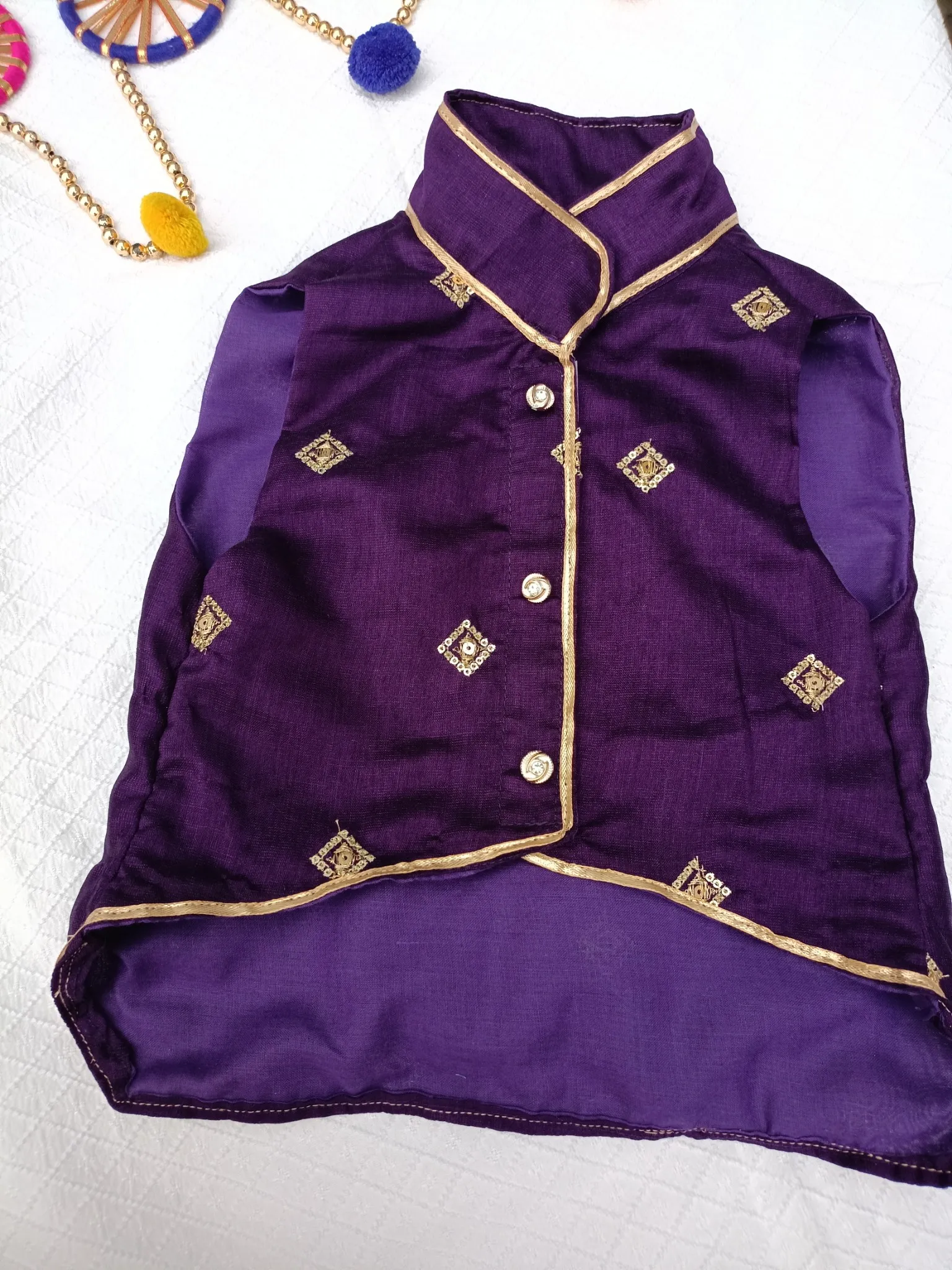 Voilet Sherwani