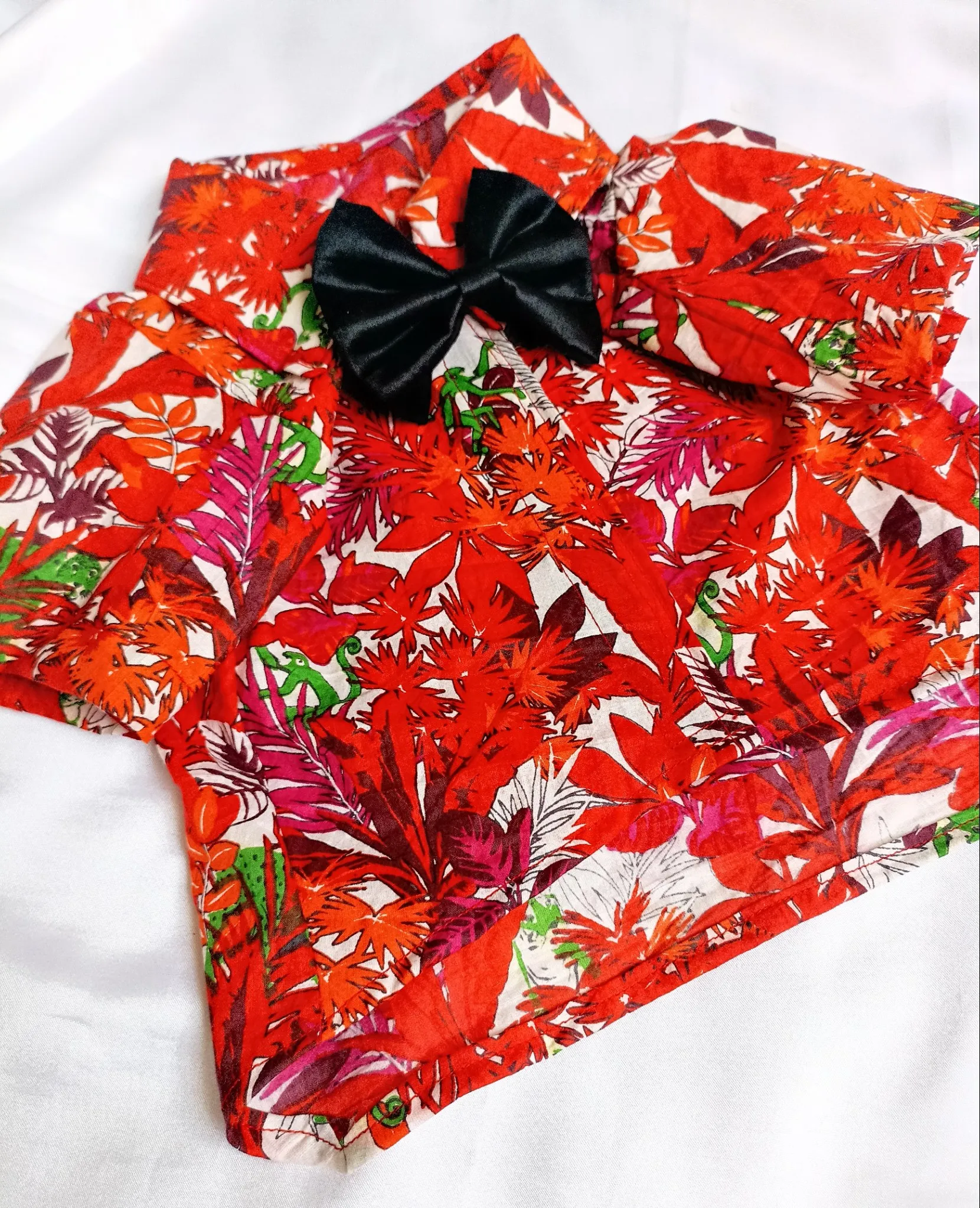 Tropical Red leaves Shirt