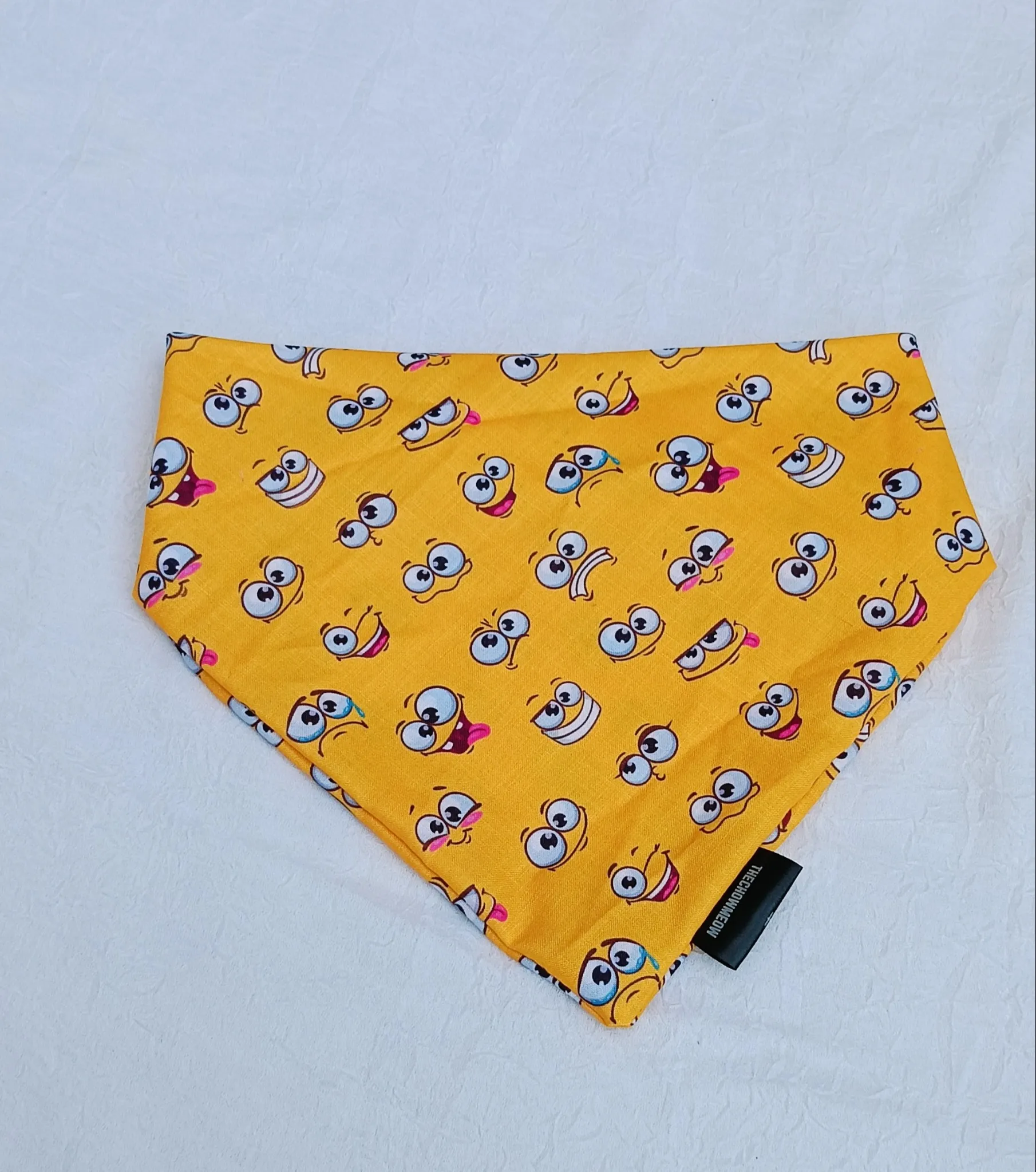 Yellow Emoji Faces Bandana