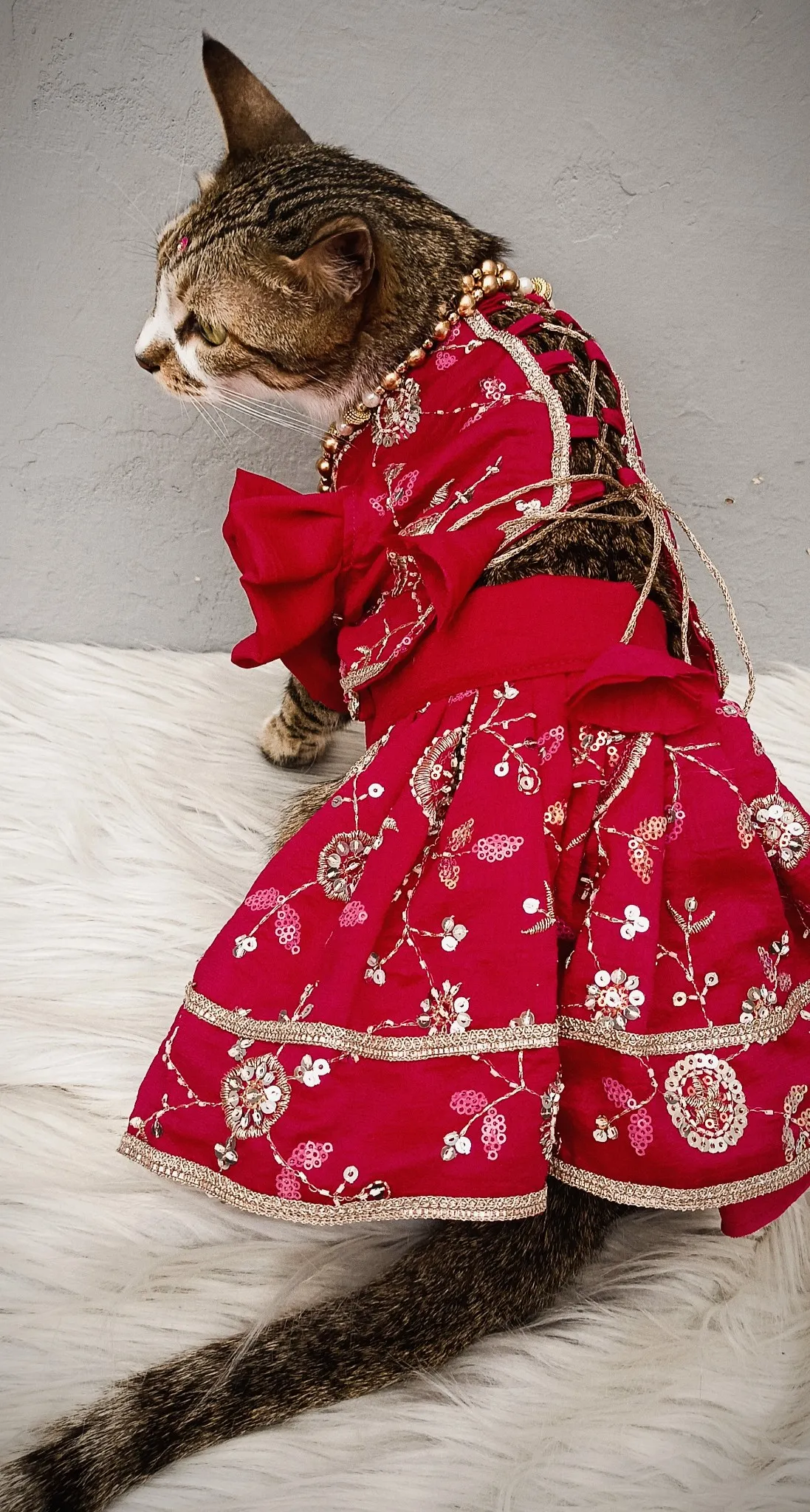 Pink Cutwork Floral Lehenga choli