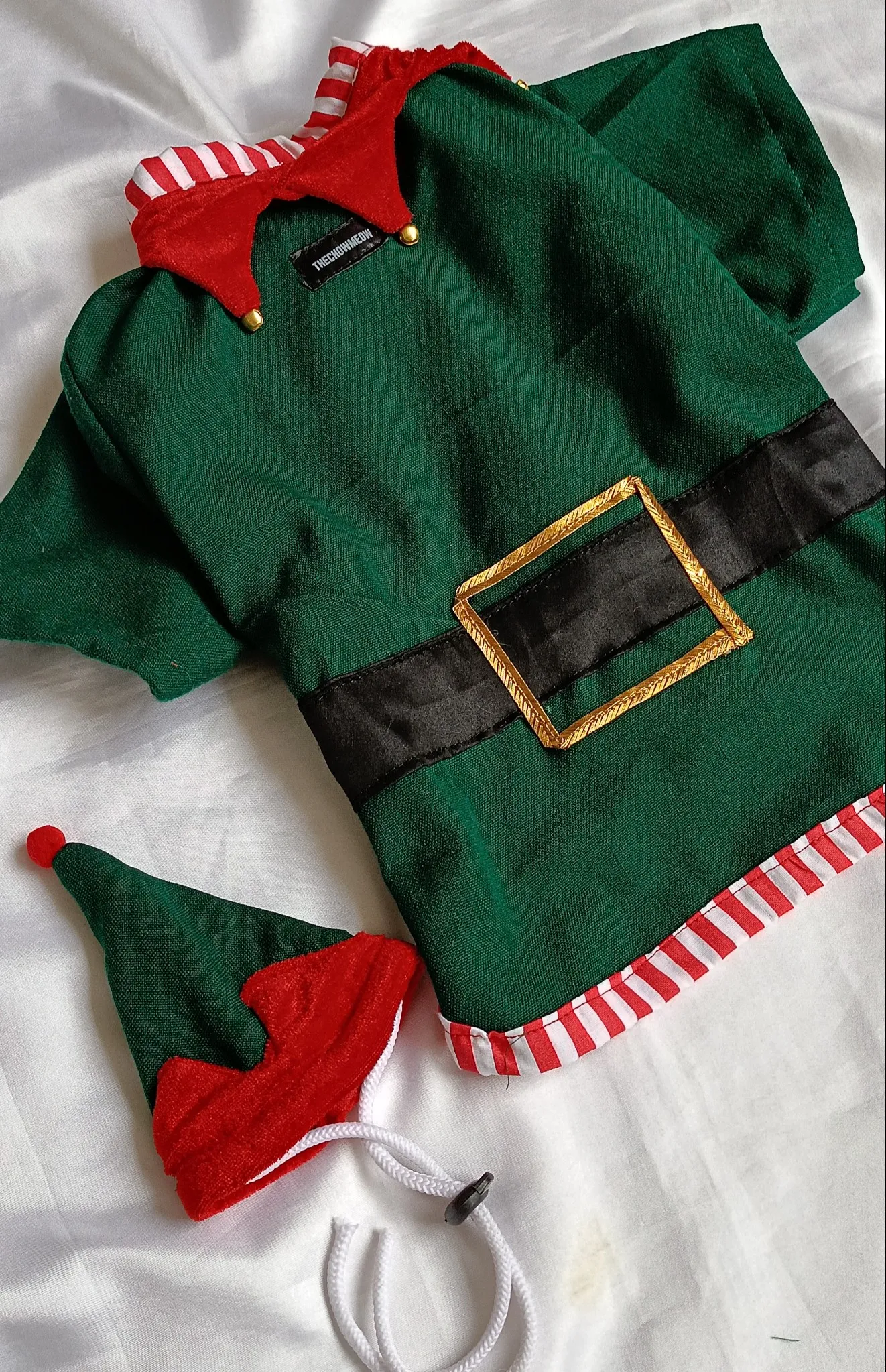 Christmas Elf costume with Cap